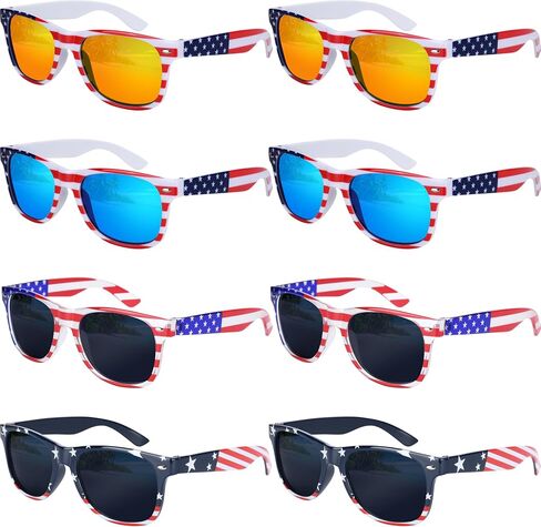 Seifar American Flag Sunglasses UV400 Patriotic Glasses for 250th Anniversary Independence Day 4th of July Supplies in Saudi Arabia