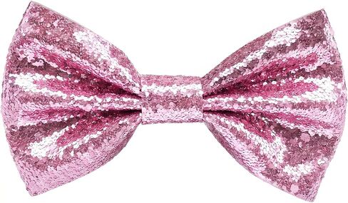 Ymapinc Sequin Bow Tie Sparkly Adjustable Glitter Necktie for Men Shiny Pre Tied Neck Ties for Banquet Carnival Costume Party in Kuwait