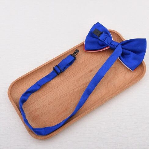 American Flag Bow Tie for Men Boys Dogs Bowtie Pretied Adjustable Bow Ties for Kids Men Independence Day Outfit Accessories for Boys Male Patriotic Bow Tie for Dogs Cats Bowties 4th of July Bow Ties in Kuwait