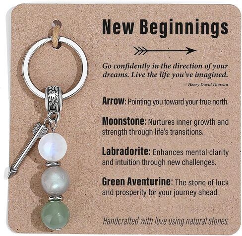 Quietsun Keychain Key Chains Women Cute Coworker Leaving Gifts Divorce Retirement Gift Woman Going Away New Beginnings Job Gift Friends Farewell Congratulations Goodbye Moving Away Sobriety Graduation in Kuwait