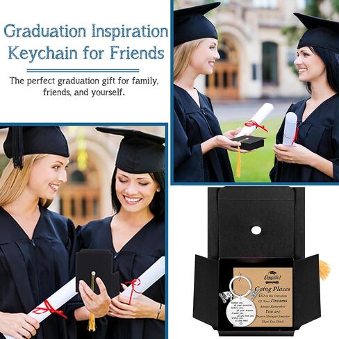 24 Sets 2026 Graduation Gifts Bulk Behind You All Your Memories Keychain Quote Card Comes in Grad Cap Box for Class of 2026 Adventure Begins Gifts Graduation Gifts for Students in Saudi Arabia