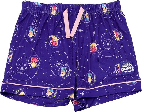 Nintendo Super Mario Galaxy Movie Princess Peach Pajamas for Girls, 2 Piece Rosalina & Princess Peach Pjs for Girls, 4-10 in Kuwait