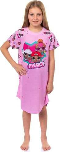 بيجامة INTIMO LOL Surprise للفتيات Diva Neon QT MC Swag بأكمام قصيرة ثوب نوم راجلان in Kuwait