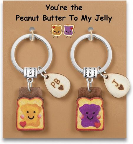PEALICIOUS Toast Keychain for Girls, New Beginnings Gifts Next Chapter, Love Engagement Housewarming Birthday New Job Gifts in Kuwait