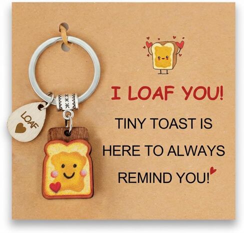 PEALICIOUS Toast Keychain for Girls, New Beginnings Gifts Next Chapter, Love Engagement Housewarming Birthday New Job Gifts in Kuwait