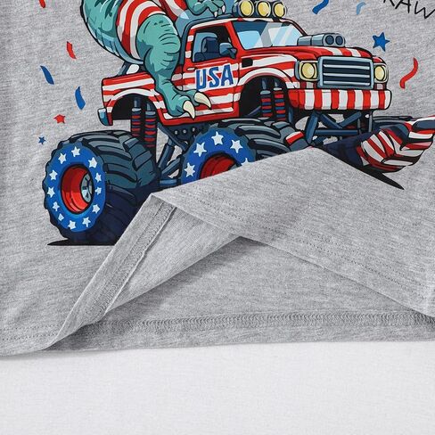 Toddler Boys 4th of July Tank Cotton Kids American Flag Shirts Patriotic Sleeveless Tees Top 2-7 Years in Saudi Arabia