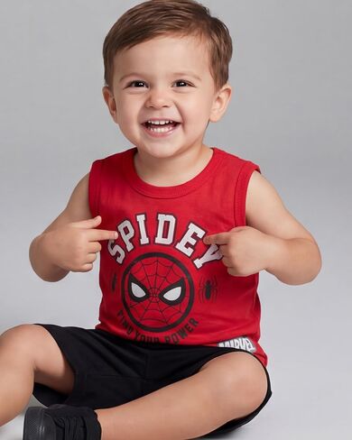 تيشيرت Marvel Boys بدون أكمام in Kuwait