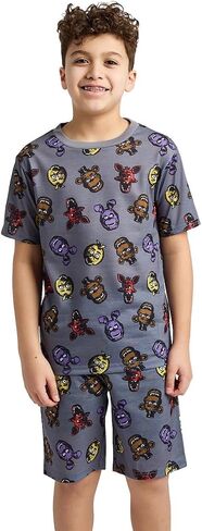 Bioworld Five Nights At Freddy's هل أنت مستعد لمجموعة بيجامة Freddy Boy المكونة من 4 قطع in Kuwait