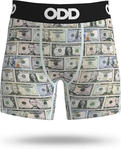 Odd Sox – سراويل داخلية قصيرة مطبوعة للأطفال – ملابس داخلية برسومات مبتكرة – مقاسات ملابس الشباب S – XL in Kuwait