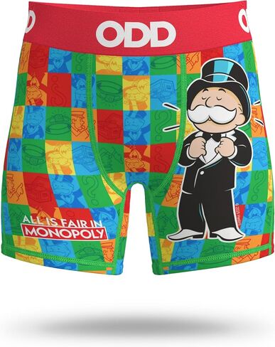Odd Sox – Kids Cartoon & Game Boxer Briefs – Unisex Boys & Girls Character Underwear – Stretch Fit – Gift for Kids in Kuwait