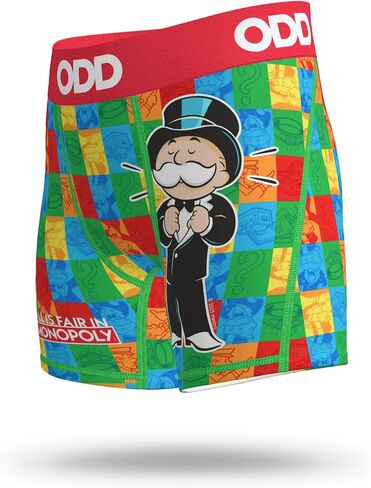 Odd Sox – Kids Cartoon & Game Boxer Briefs – Unisex Boys & Girls Character Underwear – Stretch Fit – Gift for Kids in Kuwait