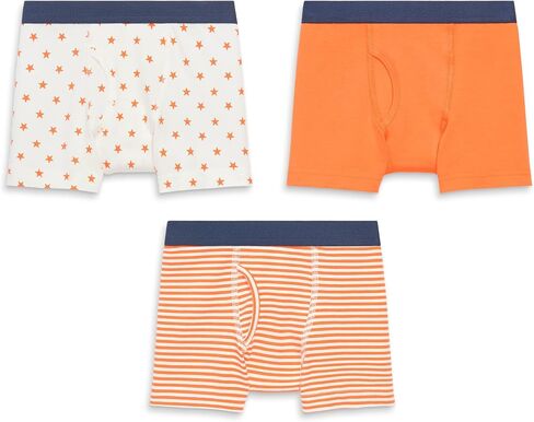 Primary Kids Boxer Brief 3-pack, Soft Cotton Stretch Boxer Briefs in Kuwait