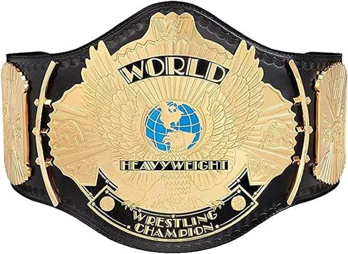 Kids World Champion Belt – Gold Edition Wrestling Belts | Adjustable Strap Custom Championship Trophy Belt (Winged Eagle Kids) in Kuwait