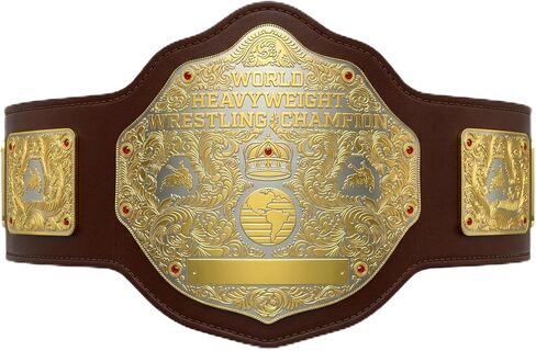 Kids World Champion Belt – Gold Edition Wrestling Belts | Adjustable Strap Custom Championship Trophy Belt in Kuwait