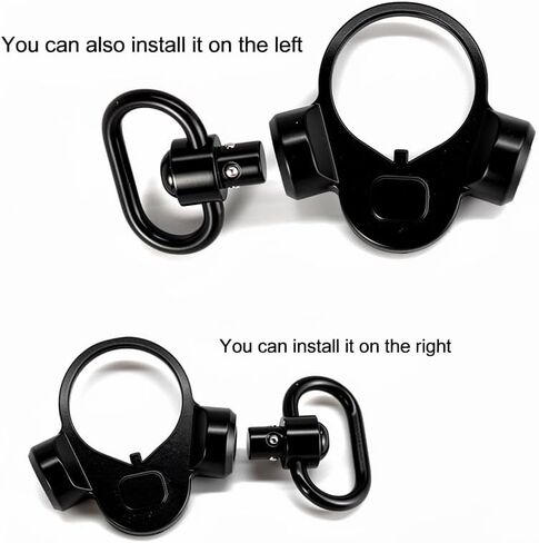 Two Point Sling Mount, Quick Release Swivel, Durable Strap Connector, Heavy Duty Attachment Buckle Tool for Equipment Support in Saudi Arabia