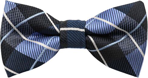 Pre-tied Bow Ties for Boys and Girls, Striped Kids Bow Tie Adjustable Polka Dot Bowtie for Wedding School Event in Saudi Arabia