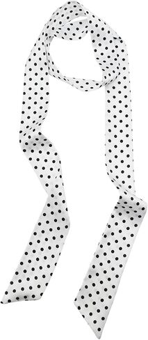 Polka Dot Scarf for Women Self-tied Ties for Women Lady Girl Ribbon Womens Bow Tie for School Casual Party Prom in Kuwait