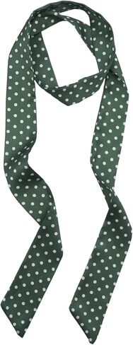 Polka Dot Scarf for Women Self-tied Ties for Women Lady Girl Ribbon Womens Bow Tie for School Casual Party Prom in Kuwait