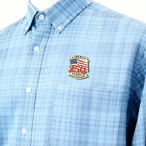 4Pack USA 250th Anniversary Pins, 250th Merchandise - Alloy Metal Enamel Patriotic Lapel Pin for July 4th, Independence Day, Semiquincentennial Commemorative Badges for Men Women, Hats, Bags, Gifts in Saudi Arabia
