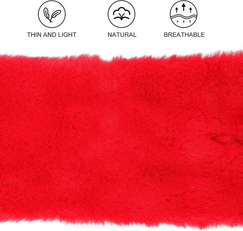 Winter Scarf with Elk Pattern for Christmas, Warm and Comfortable Polyester Neck Wrap, Lovely Red Scarf for Boys, Soft Touch Feeling for Occasions Random Color in Saudi Arabia