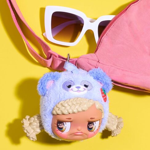 HAPPY HAUL Sour Pouts Paw-ty Crashers Vinyl Plush Clip-Ons, Vinyl-Faced Plush Clip-On Blind Box Collectible Toy, Short-Run Drop, 3-Inch Stuffed Toy, Ages 8 and up in Saudi Arabia