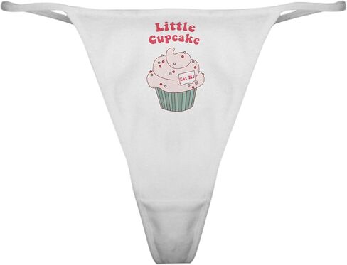 ملابس داخلية رفيعة كلاسيكية من CafePress، دزينة من الكب كيك، سراويل داخلية نسائية in Kuwait