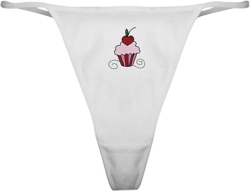 ملابس داخلية رفيعة كلاسيكية من CafePress، دزينة من الكب كيك، سراويل داخلية نسائية in Kuwait