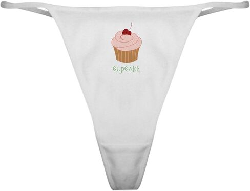 ملابس داخلية رفيعة كلاسيكية من CafePress، دزينة من الكب كيك، سراويل داخلية نسائية in Kuwait