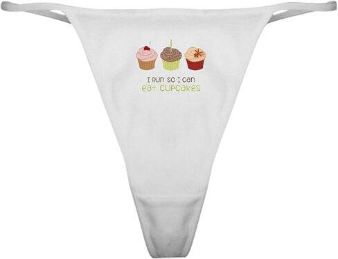 ملابس داخلية رفيعة كلاسيكية من CafePress، دزينة من الكب كيك، سراويل داخلية نسائية in Kuwait