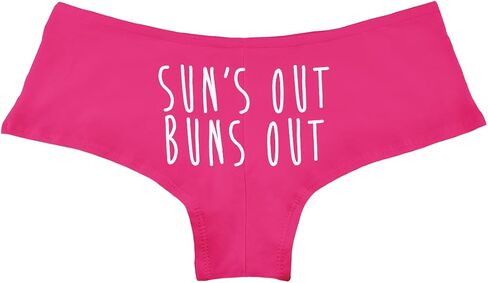 سراويل داخلية نسائية مضحكة من Sun's Out Buns Out in Kuwait