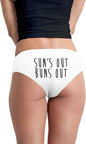 سراويل داخلية نسائية مضحكة من Sun's Out Buns Out in Kuwait