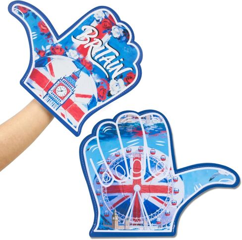 Giant Foam Finger Foam Hand Cheerleading Pom Pom Cheer Supplies for Football Basketball Soccer Sports Events Team Spirit Games School Business in Saudi Arabia