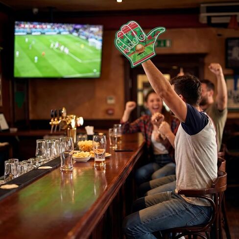 Giant Foam Finger Foam Hand Cheerleading Pom Pom Cheer Supplies for Football Basketball Soccer Sports Events Team Spirit Games School Business in Saudi Arabia