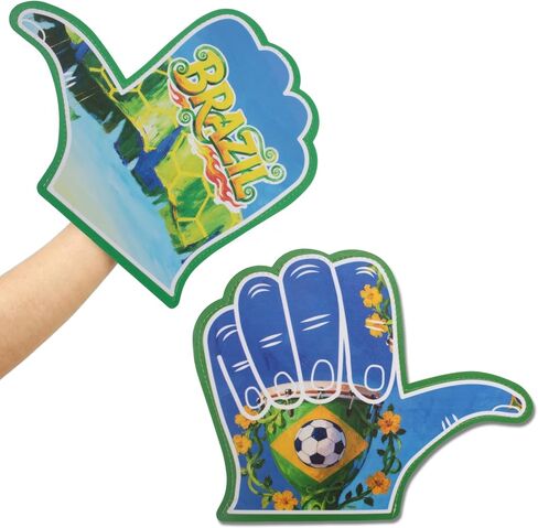 Giant Foam Finger Foam Hand Cheerleading Pom Pom Cheer Supplies for Football Basketball Soccer Sports Events Team Spirit Games School Business in Saudi Arabia