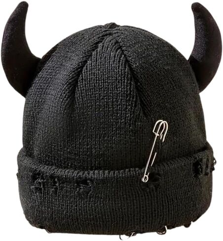 Outsider Fashion Hole Pattern Acrylic Thread Hat with Pliable Ear Canopies Insulated Warm Hat for Men Women Snow Sports in Kuwait