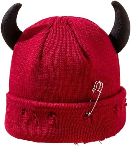 Outsider Fashion Hole Pattern Acrylic Thread Hat with Pliable Ear Canopies Insulated Warm Hat for Men Women Snow Sports in Kuwait