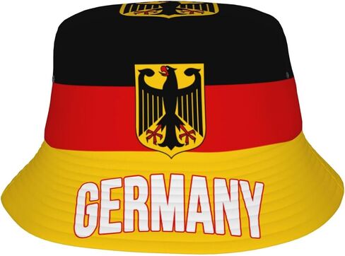 Germany Flag 2026 Bucket Hat Supporter Cheer Fans Team Fisherman Hats Black in Saudi Arabia