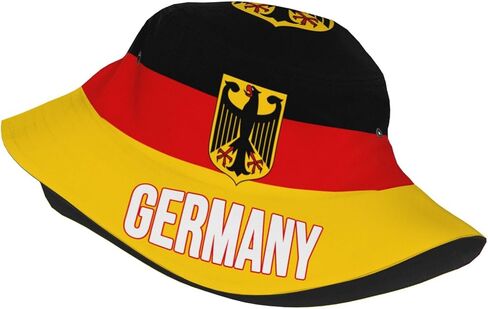 Germany Flag 2026 Bucket Hat Supporter Cheer Fans Team Fisherman Hats Black in Saudi Arabia