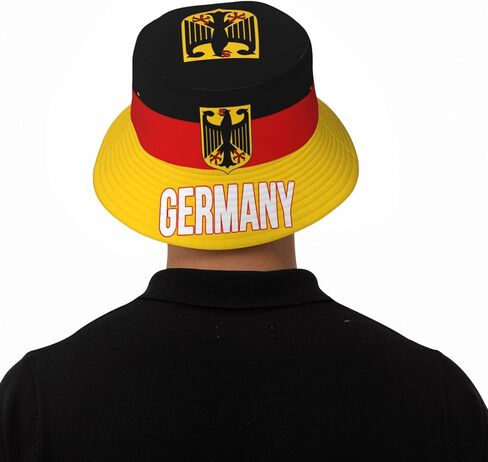Germany Flag 2026 Bucket Hat Supporter Cheer Fans Team Fisherman Hats Black in Saudi Arabia
