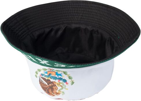 National Flag Printed Bucket Hat with Matching Flag Sunglasses, Soccer Fan Outdoor Sun Hat Set for Adults in Saudi Arabia