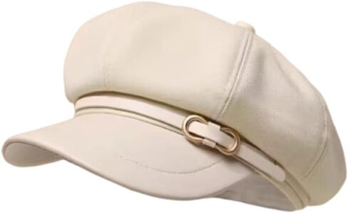 Newsboy Cabbie Baker Hat Octagonal Beret Cap Pageboy Visor Paperboy Hats Sailor Fiddler Caps for Women Men in Kuwait