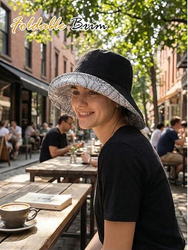 2026 Women Reversible Bucket Hat Wide Brim UV Protection Summer Sun Hats UPF 80+ Foldable Outdoor Vacation Beach Cap in Saudi Arabia