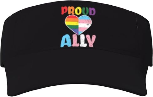 Pride Month Visor Hat Sports Empty Top Baseball Sun Cap Golf Tennis Hats in Saudi Arabia