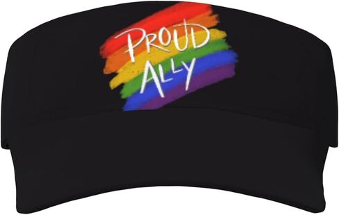 Pride Month Visor Hat Sports Empty Top Baseball Sun Cap Golf Tennis Hats in Saudi Arabia