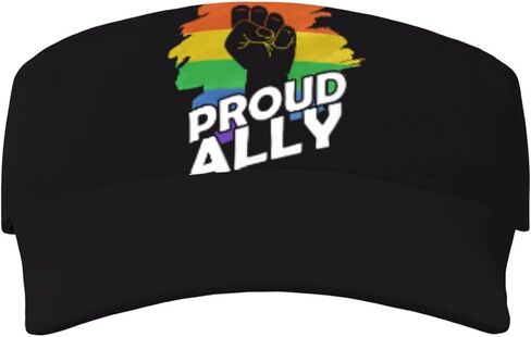 Pride Month Visor Hat Sports Empty Top Baseball Sun Cap Golf Tennis Hats in Saudi Arabia