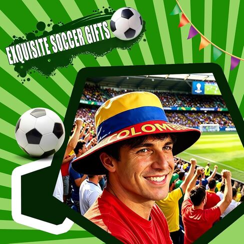 2026 World Cup Fans Cheer and Support National Flag Pattern Fisherman Bucket Hat, Football Cap Souvenir in Saudi Arabia