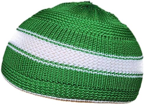 Set 5 Color Muslim Prayer Hat for Children Baby Skull Cap AMN388 Beanie Islam Kufi Peci Hat Crochet Takke Eid Ramadan Gift in Kuwait