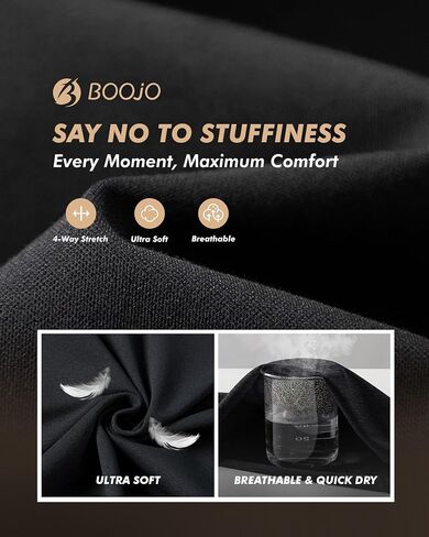 BOOJO 5 Pack Tank Tops Men - Quick Dry Moisture Wicking Summer Workout Muscle Sleeveless Shirts for Gym Beach Running in Saudi Arabia