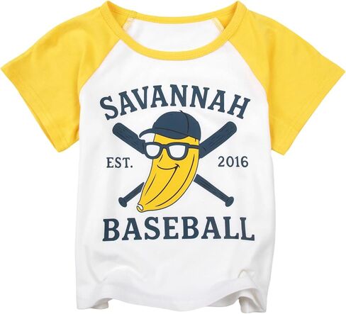Kids Baseball Shirt Toddler Boy Girl Baseball T-Shirt Baseball Sport Team Fan Tops Cute Short Sleeve Clothes in Kuwait