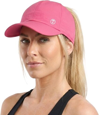 قبعة بيسبول TOP-EX ChicPony™ Cooling UV 50 عالية ذيل حصان للنساء - قابلة للتنفس لممارسة رياضة الجولف in Kuwait